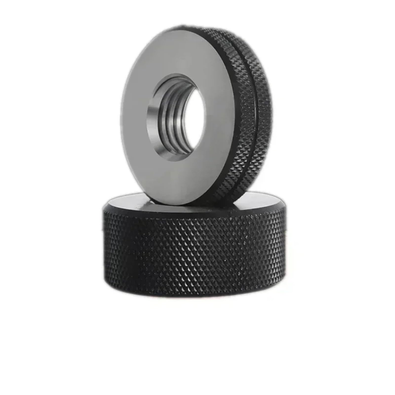 Szablon do gwintów pierścieniowych, metryczny, 6 G, Go No, M1–M42, 2 sztuki (M30 x 3,5)