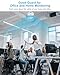 braosusner Camera Smoke Detector WiFi HD 1080P Cameras Wireless Small Nanny Cam for Home Surveillance Security Cam Indoor/Outdoor Wireless