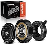 A-Premium Air Conditioner AC Compressor Clutch Kit Compatible with Toyota Camry 2002-2006, Highlander 2001-2007, Solara 2002-2008, 2.4L, 10S17C Style