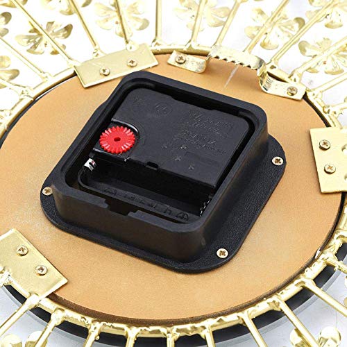 Wall Clocks,Wall Clock Vintage Cast Iron Wrought Clock Creative Hanging Wall Clock Silent Non-Ticking Watch Decor For Bedroom Living Room #TOP4