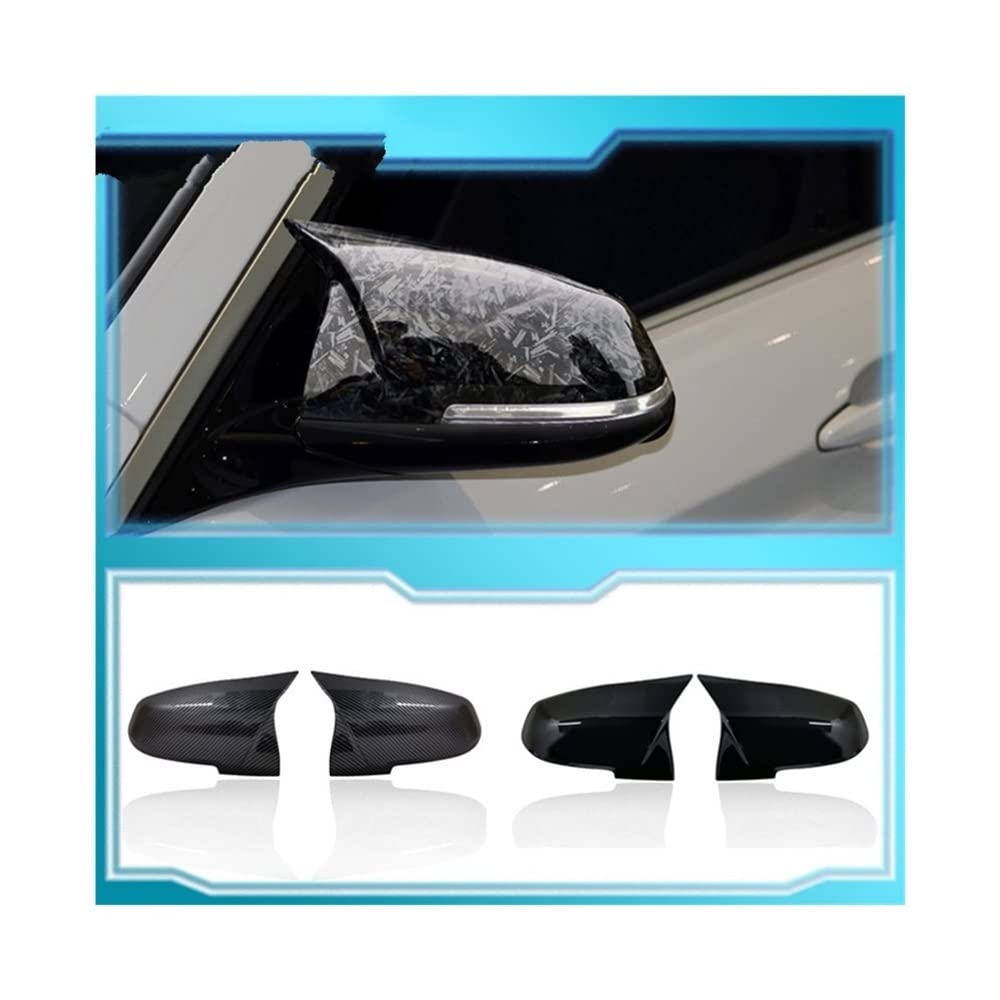 Spiegelkappen Für BMW 2er 3er 4er Serie - 1 Paar ABS Kunststoff Abdeckungen