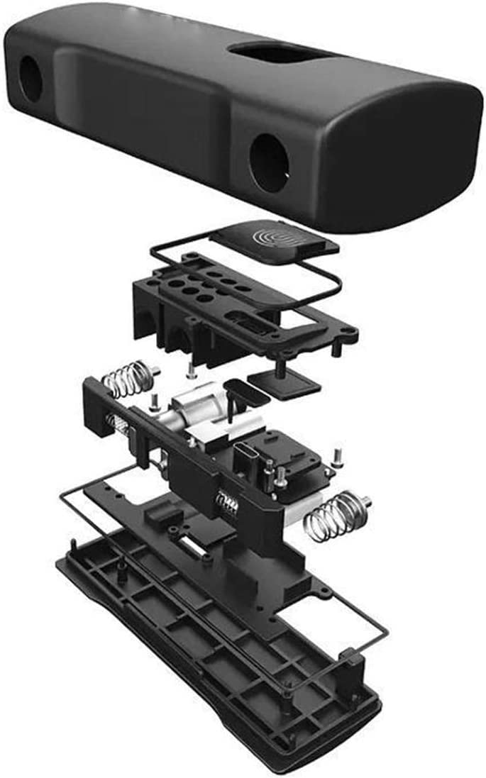 Cadenas Intelligent URPIZY En U – Empreinte Digitale, Code, Carte, Clé, Compatible Tuya, étanche