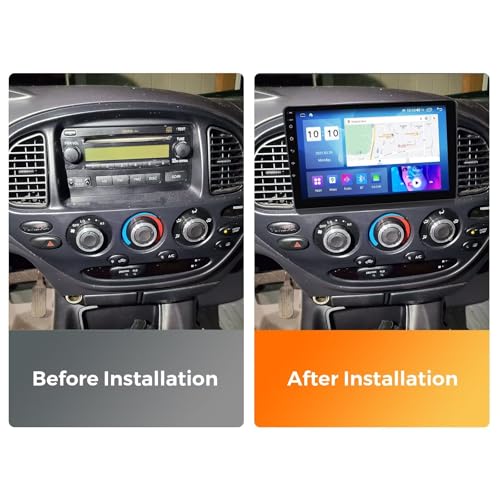Radio Android 9 pulg MekedeTech para Tundra 2003-2007 miniatura 2