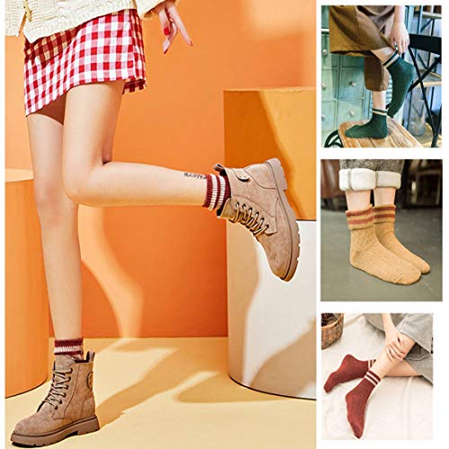 Women's Super Thick Warm Wool Socks for Women - Cozy Soft Crew Winter Socks3