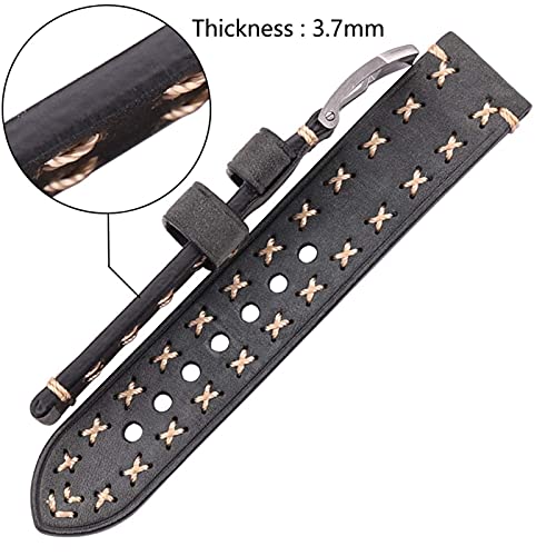 Correa de reloj de cuero para renovar relojes de 22mm 2