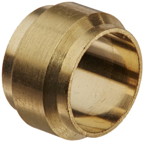 Legris 0124 08 00 Brass Compression Tube Fitting, Sleeve, 8 mm Tube OD
