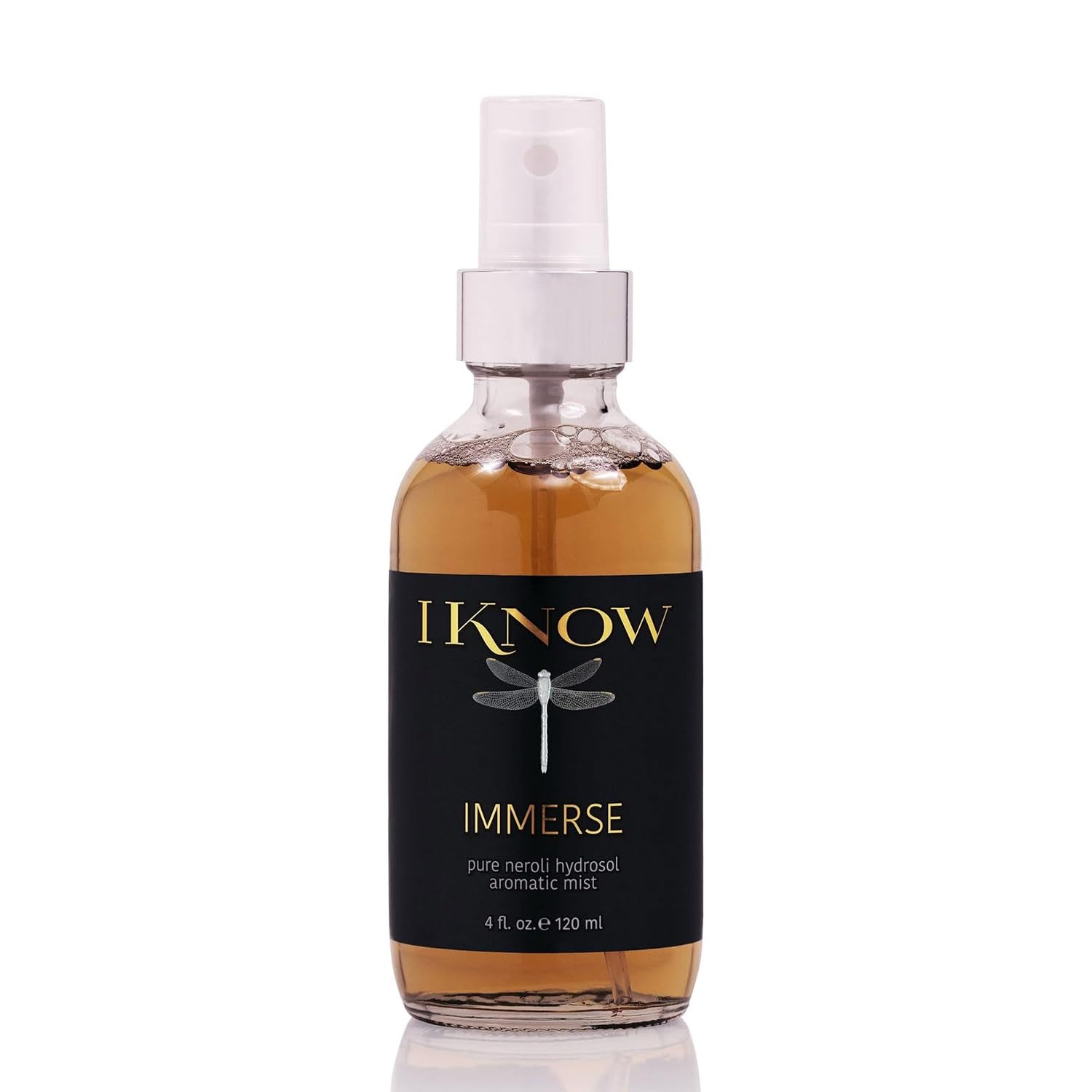 IKNOW IMMERSE Neroli Floral Water Hydrating Mist for Face, Aromatic Toner & Refreshing Floral Spray for Soothes and Balances Skin Tone, (4oz)