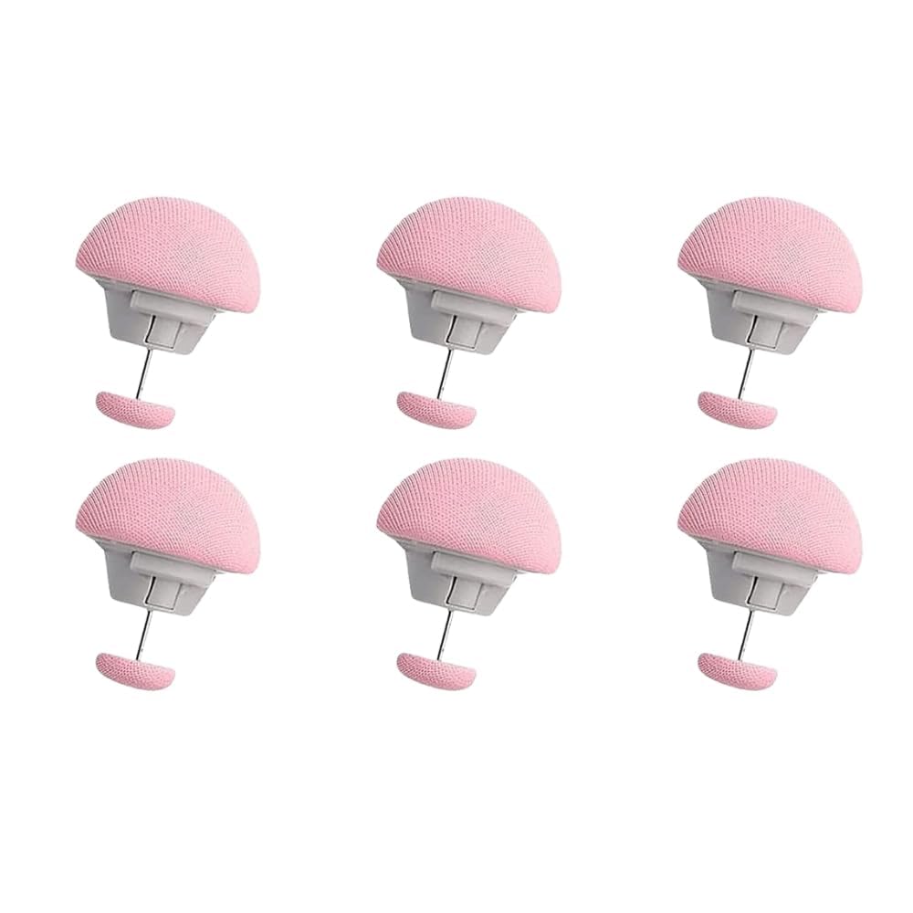 Bed Sheet Clips/Pin 6-Piece Non-Slip Blanket Quilt Holder Cushions, Socks Mattress Coversand Stylish Double Sided Pin Soft Fabric Material-image-9