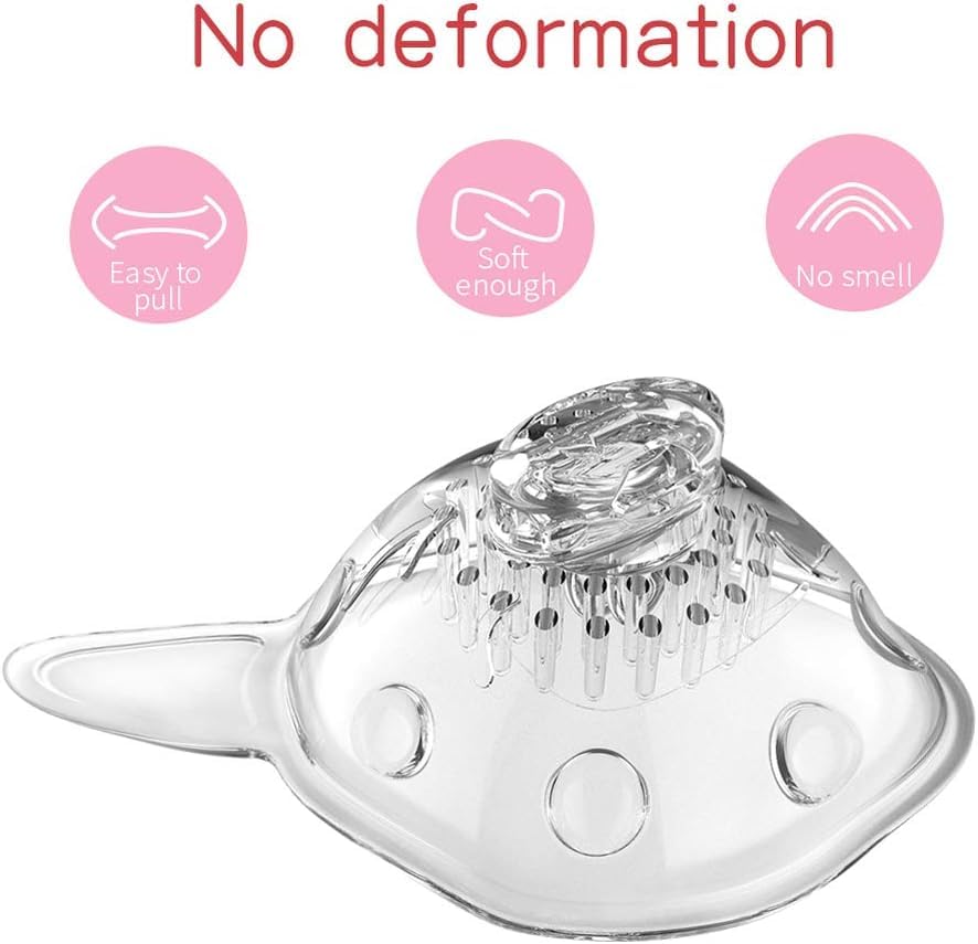 Mani Libere Elettrico Seno Pompa Massaggiatore Vibratore Succhia Capezzoli e Clitoride Coppe Lingua Leccare Reggiseno Stimolatore Sex Toys Enlarger Enhancer per Donne (Pink)