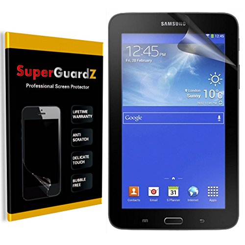[3-Pack] for Samsung Galaxy Tab 4 7' - SuperGuardZ Ultra Clear Screen Protector, Anti-Scratch, Anti-Bubble
