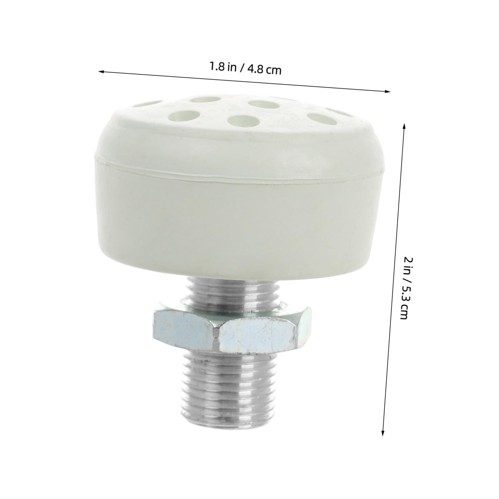 Kisangel Brake Head Roller Skate Toe Stoppers Replacement Brake Toe Plugs for Quad Skates Enhance Balance Stability Compatible with Various Surfaces Honeycomb Design