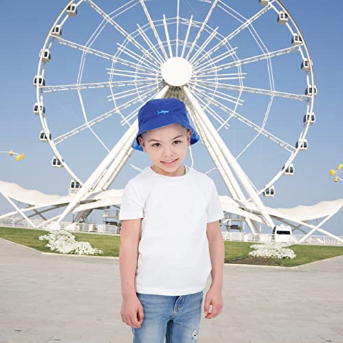 Kids Bucket Hat for Girls & Boys, Packable Fun & Cool Reversible Beach Sun Teen Toddler Bucket Hat with Sunglasses 3-14Y4