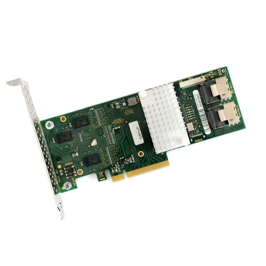 ChenYang Tarjeta controladora CY PCI-E 2.0 X8 con soporte PCI-E a D2616-A12 LSI 9261-8i SATA/SAS Raid 6Gbs 512MB caché SFF-8087 6Gb RAID0.1.5.6