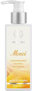 Concentrated Laundry Perfume Monoi – 200 ml – Liquid Laundry Fragrance – Linen Freshener – Exotic Scent