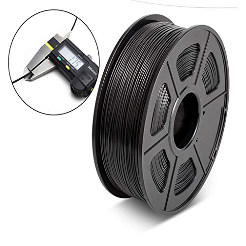 Filamento ABS 1.75 mm 1 kg Negro para Impresora 3D - Fernando Cortés