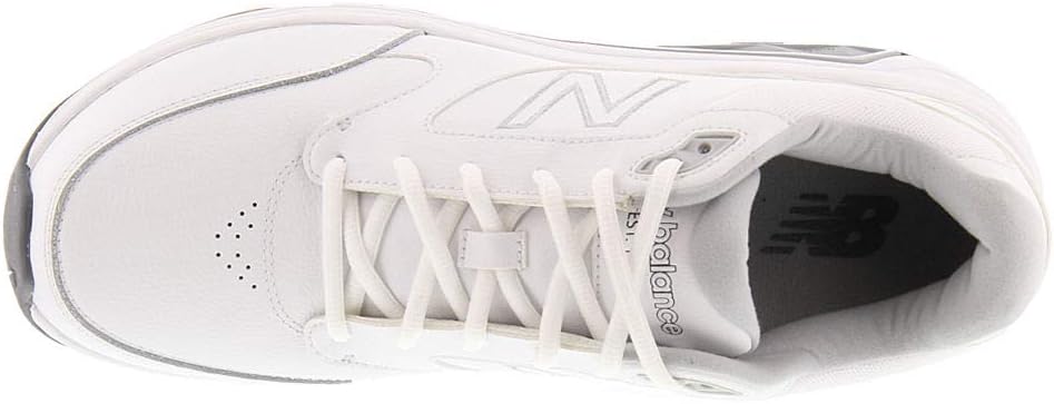 New Balance Men's 928 V3 Lace-up Walking Shoe 14 Narrow White