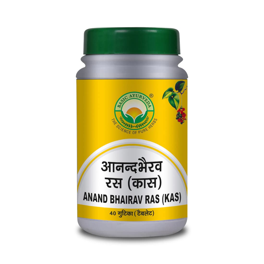 BASIC AYURVEDA Anand Bhairav Ras (Kas) 40 Tablets | Ayurvedic Supplements for Cold & Cough Related Problems | A Powerful Blend of Natural Ingredients Extra Strength Formula (B09VDF9B9Y) Amazon Price History, Amazon Price Tracker