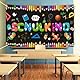 Tourima Einschulung Banner Deko, Schulanfang Dekoration, Hintergrund Banner für Kinder, 160×100cm