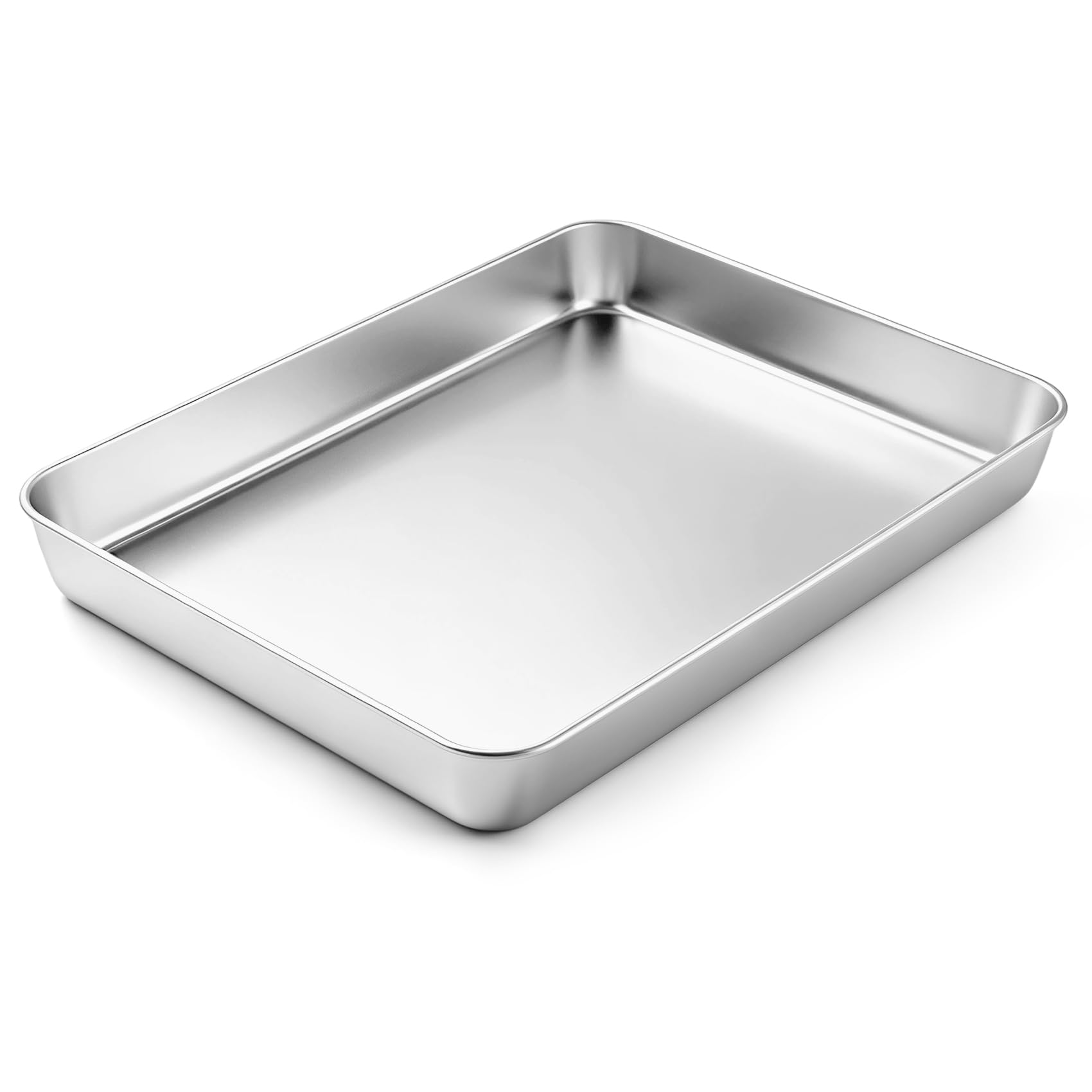TeamFar Stainless Steel Lasagna Pan - 12.3" -11