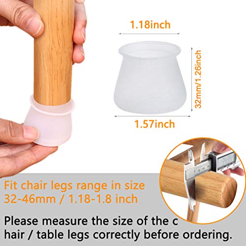 Protezioni in silicone per gambe delle sedie