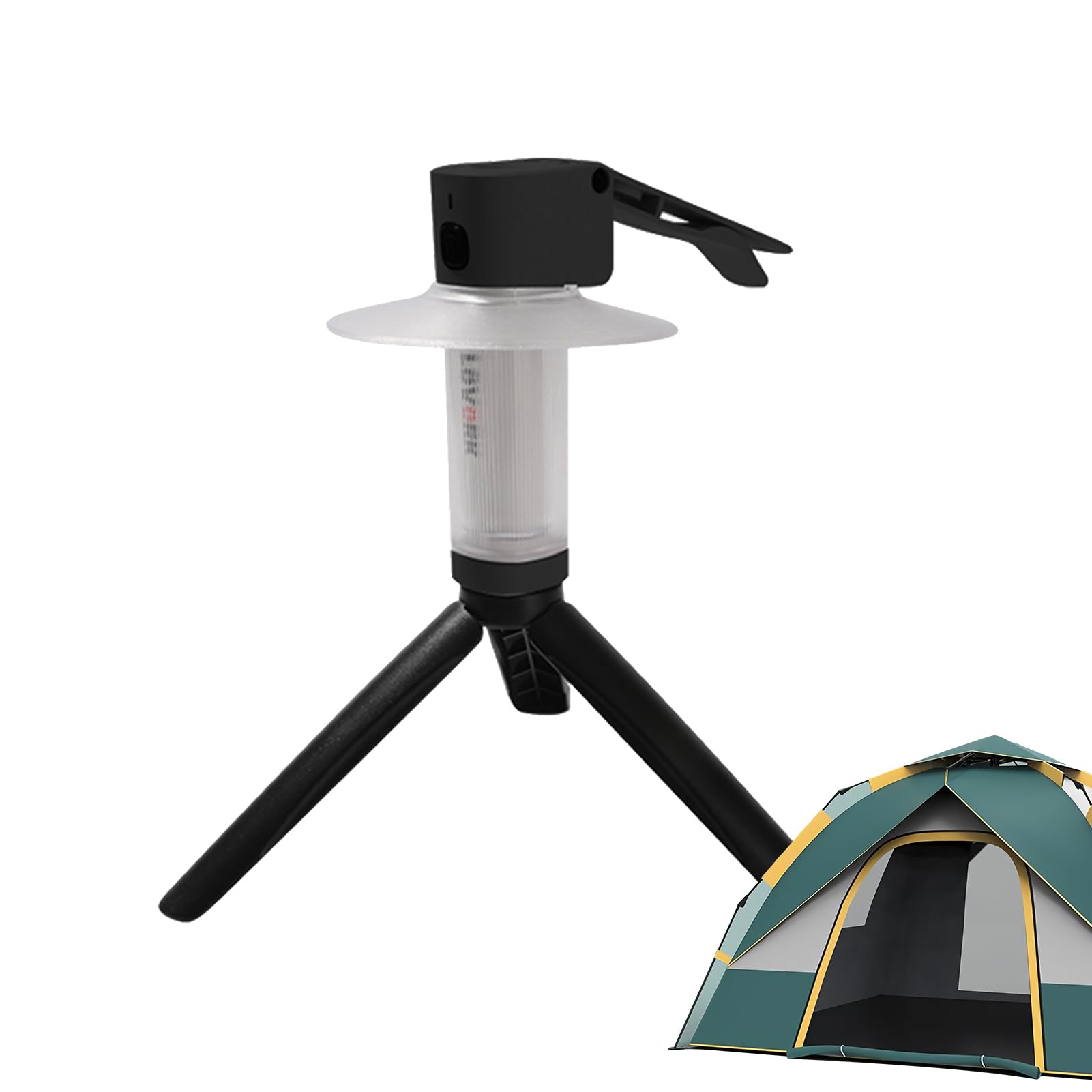 da Campeggio Lampada LED Magnetica 6 Modalità 3 Colori Regolabile | Lampada a Lungo Raggio per Patio Avventura Escursionismo Trekking Uscite All'aperto