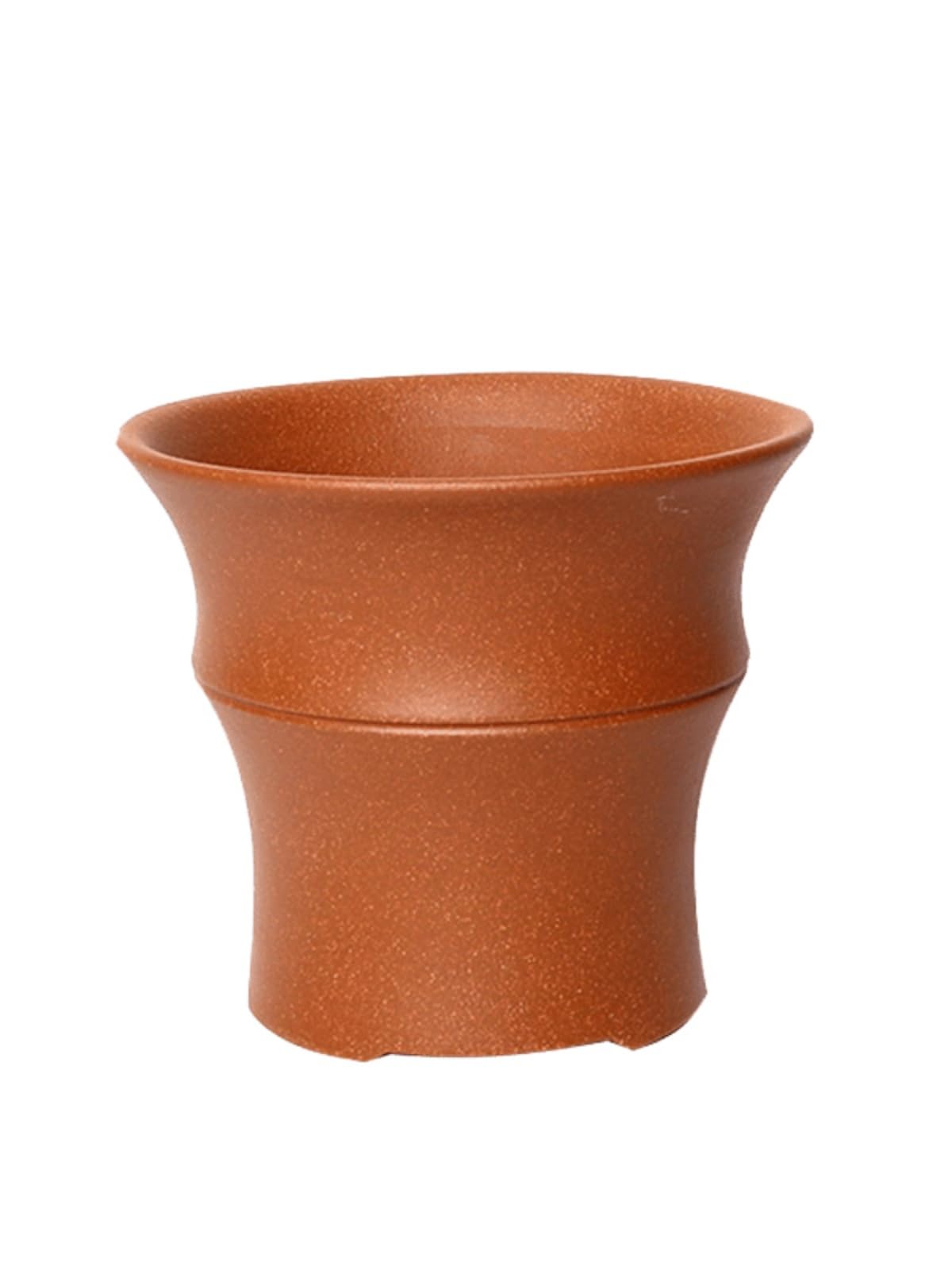 Gelasige A Flower Pots Purple Clay Flower Pot Ceramic Simple Round Indoor Living Room Succulent Green Plant Planter Outdoor Flower Pots