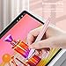 MoKo Protective Case Compatible with Apple Pencil Pro, Apple Pencil 2nd Generation, Retractable Protective Case for Apple Pencil with Clip, Apple Pencil PC Cover, Double-Tap Stand, Light Pink