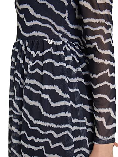 TOM TAILOR Denim le signore Abito in rete con