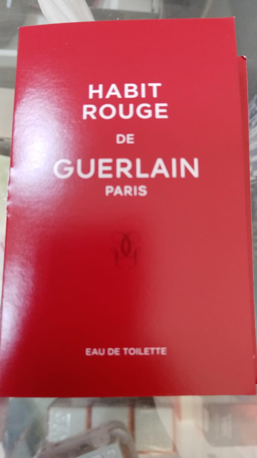 Habit Rouge de Guerlain edt 1 ml men