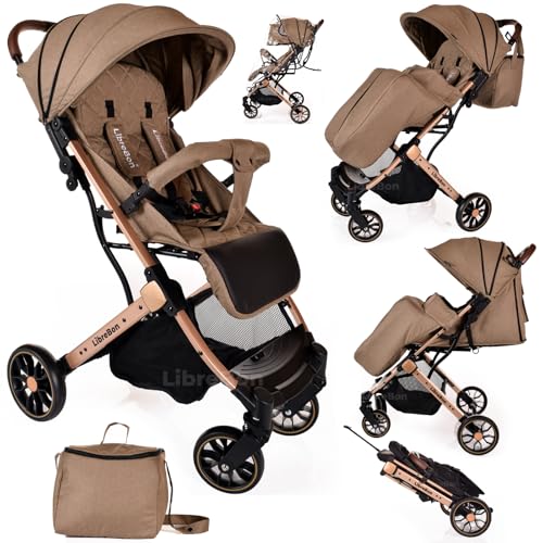 Lightweight Stroller, Baby Pushchair, Compact Travel Buggy, 