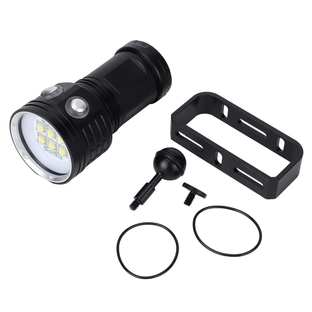 Lampa do nurkowania LED IP68, super jasna latarka do sportów wodnych na świeżym powietrzu (B24)