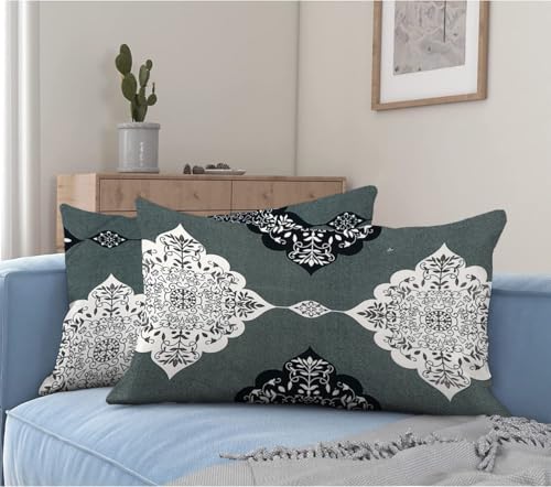 Image of la'amour Cotton Elastic Fitted Bedsheets with 2 King Size Pillow Covers Double Bed with All Around Elastic Supersoft Size - 72 King Sizex78+10 inches Color - White Grey