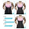 Nebility-Women-Waist-Trainer-Corset-Zipper-Vest-Body-Shaper-Cincher-Tank-Top-with-Adjustable-Straps Nebility Women Waist Trainer Corset Zipper Vest Body Shaper Cincher Tank Top with Adjustable Straps (4XL, Black)