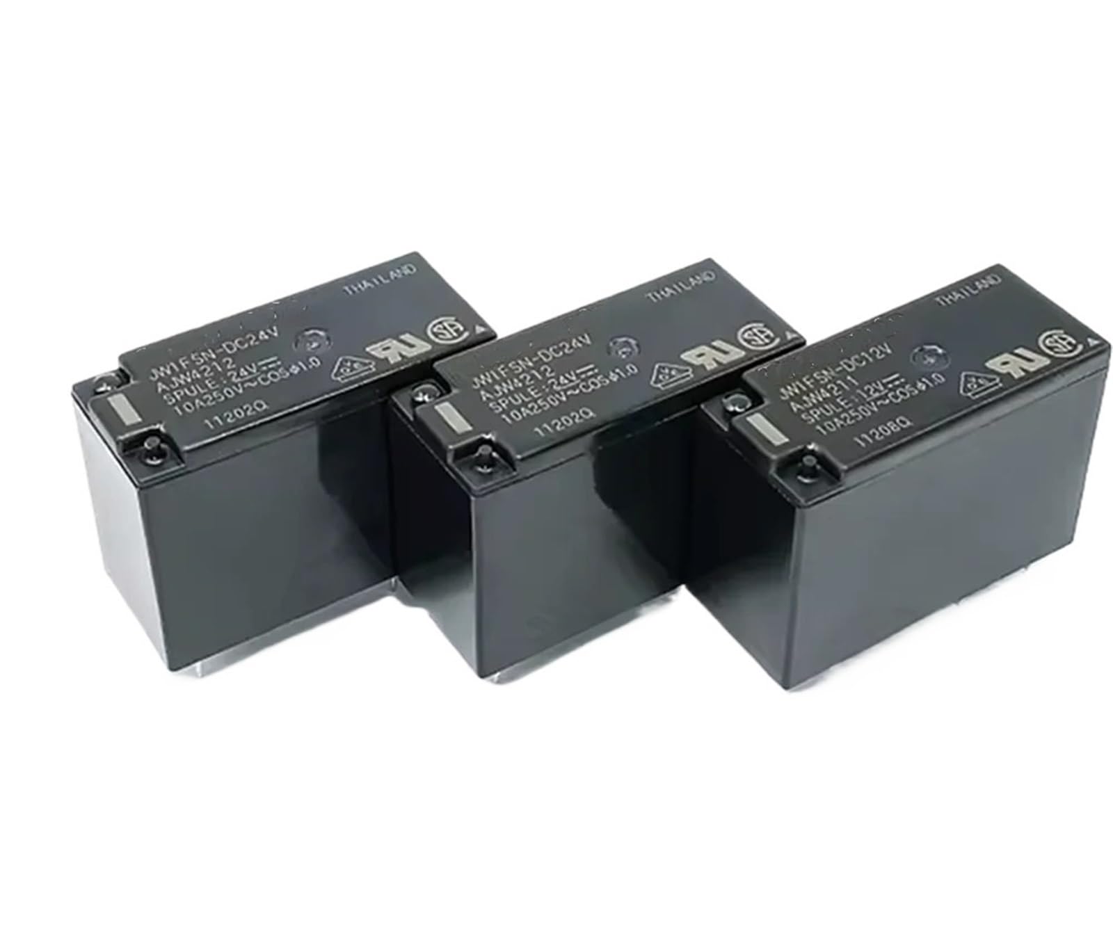 5 sztuk JW1FSN-DC5V JW1FSN-DC12V JW1FSN-DC24V przekaźnik mocy 10A 250 VAC 5-pinowy (JW1FSN-DC12V)