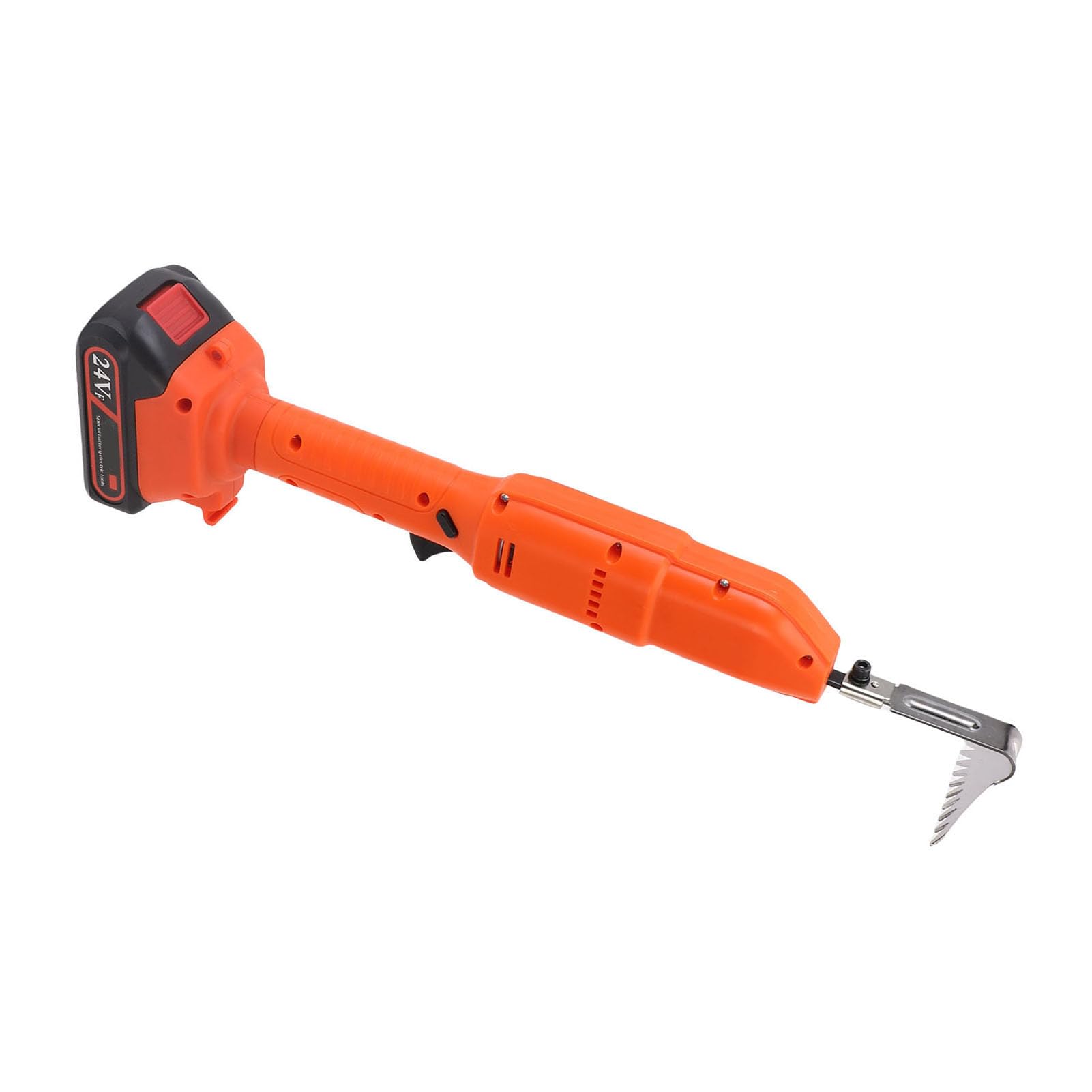 SIXRUN Mini Coltivatore da Giardinaggio, Motozappa Portatile a Batteria con Coltivatore Ergonomico e Versatile per Aratura e Diserbo, Ideale per Aiuole Rialzate (Spina europea)