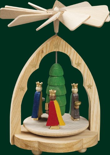 Rudolphs Schatzkiste Wärmespiel Heilige DREI Könige bunt Höhe= 11cm...