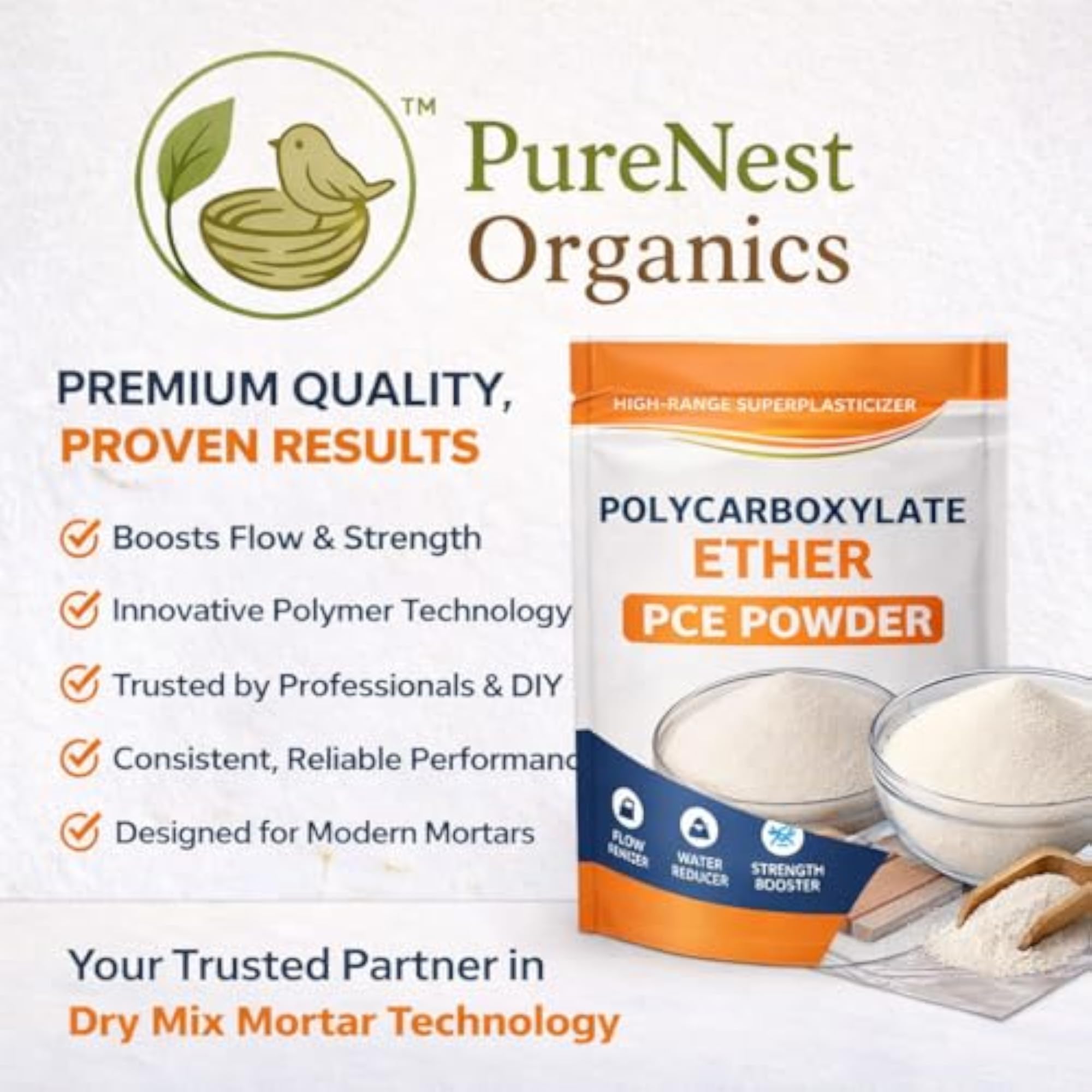 Polycarboxylate Ether PCE Powder, High-Range Superplasticizer