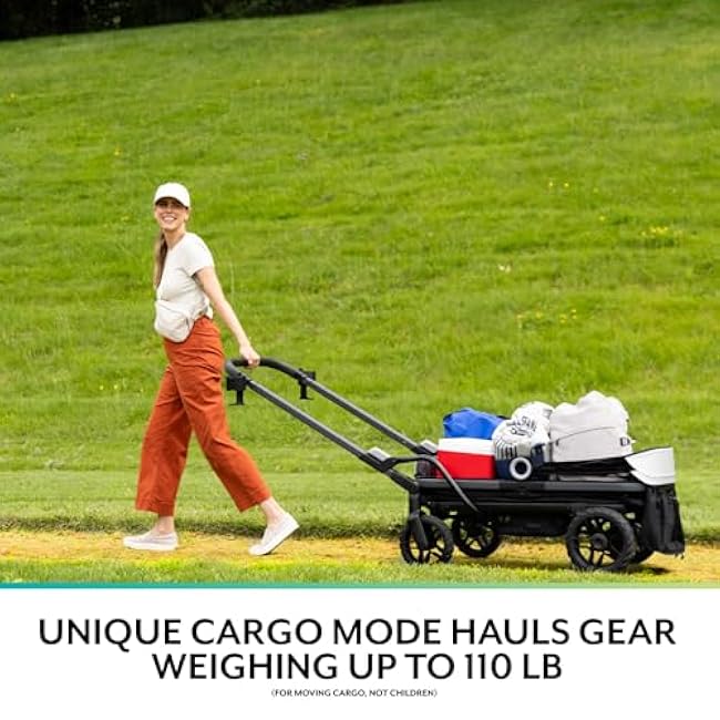 Evenflo Shyft Rideshare All-Terrain Performance Stroller Wagon (Electric Blue)