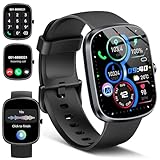 KI-Smartwatch Damen Herren, Schrittzähler Uhr ChatGPT-AI mit KI-Gestützter Gesundheitsanalyse, 1,91" Fitnessuhr mit Herzfrequenz SpO2 Schlafmonitor, IP68 Wasserdicht sportuhren herren 110+Sportmodi