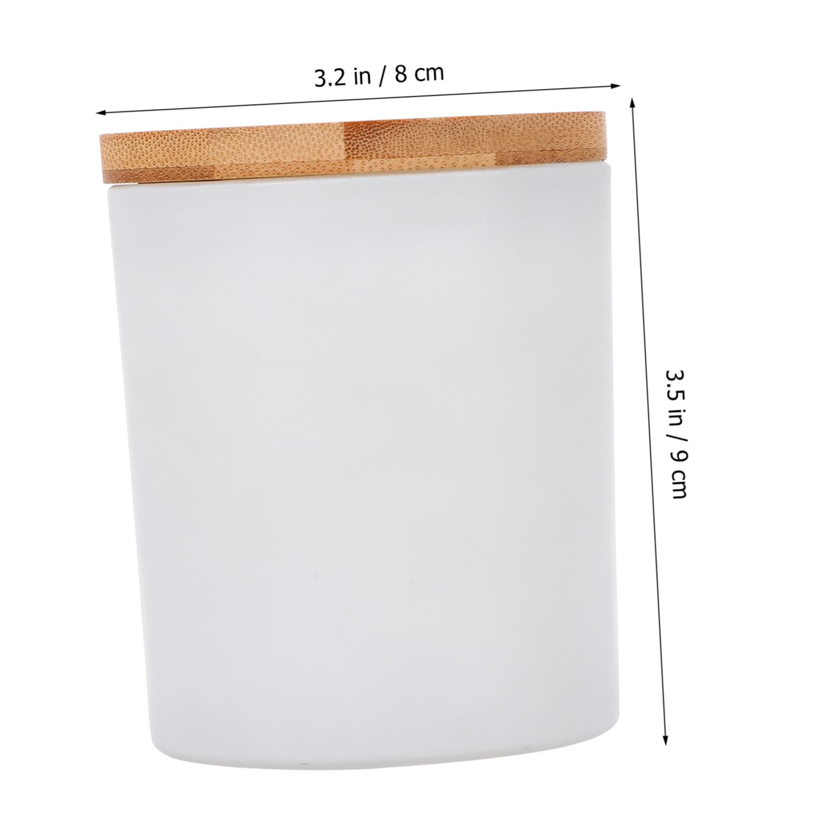 Angoily 4 Pieces Aromatherapy Candle Tin Cans with Lids Glass Jars Ideal for Living Room Bedroom Office