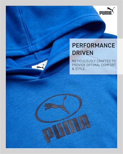 PUMA Boys Hoodie - Athletic Performance Fleece Pullover hoodies for Boys - Cozy Soft Graphic Kids Sweatshirt (Sizes: 8-20)3