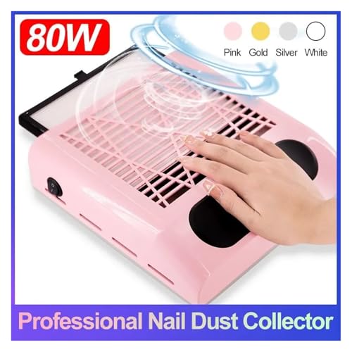Extractor de polvo para uñas Bianco con potente filtro extraíble 2