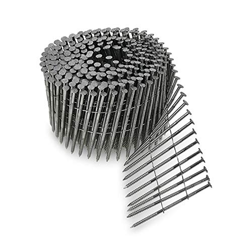 Simpson Strong-Tie S13A225SNC 15° Wire Coil, Full Round Head, Ring-Shank Siding Nail — 2-1/4 in. Type 304 (3600-Qty)