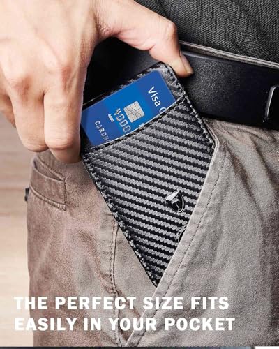Image of Tipmile Money Clip Wallet for Men RFID Blocking Minimalist Slim Bifold Front Pocket Wallet