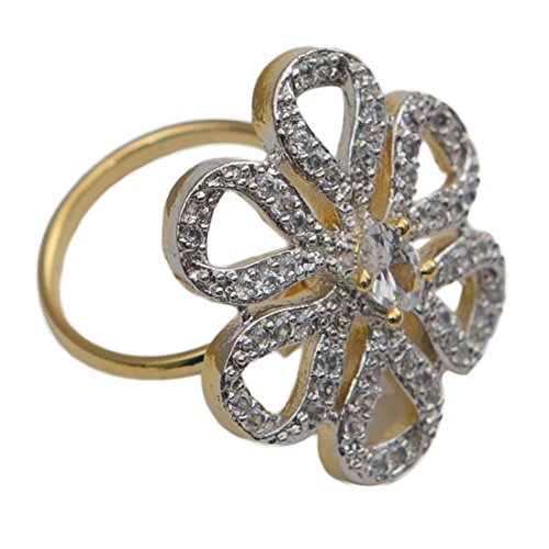 American Diamonds Adjustable Ring