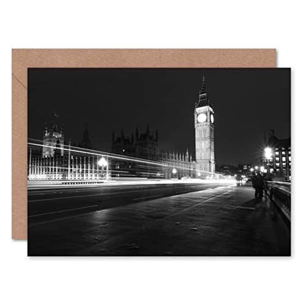 Fine Art Prints Chankov Westminster Big Ben London Greetings Card