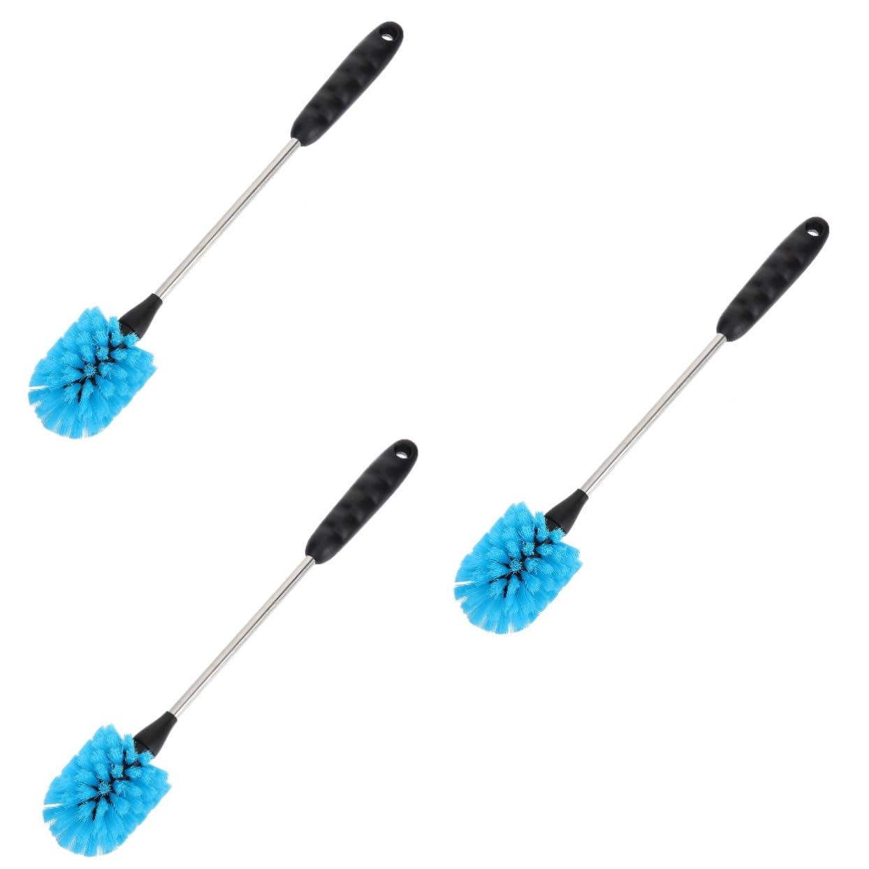 BESTonZON 3pezzi Spazzola Per Bottiglie Extra Lunga Pulizia Facile Di Borracce Tazze e Bottiglie Di Latte Spazzolino Leggero e Riutilizzabile Per Uso Quotidiano