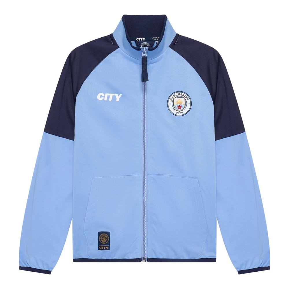 Manchester City dres treningowy dla mężczyzn - rozmiar S do XXL - Sezon 2024/2025 - Manchester City dres treningowy dla dorosłych - Oficjalny dres treningowy dla fanów Man City