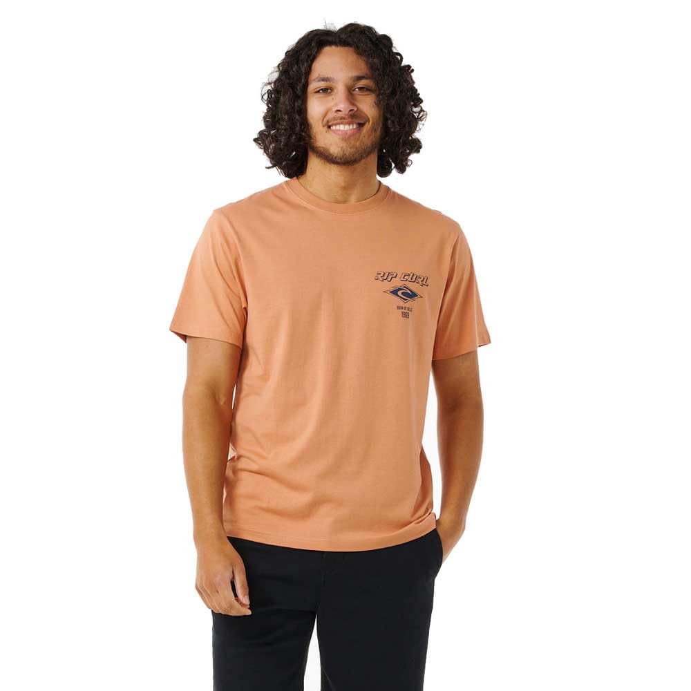 Rip Curl Men's Clay Fade Out Icon Short Sleeve T-Shirt L