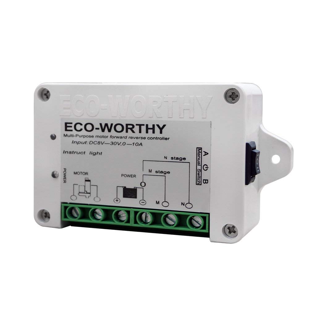 Attuatore Lineare 12V 600mm - 3000N, IP65, Per Porte Sollevamento, Automazione Domestica